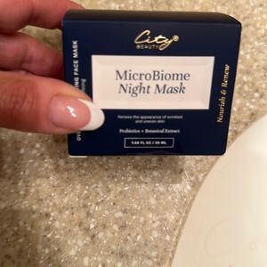City beauty micro biome night mask